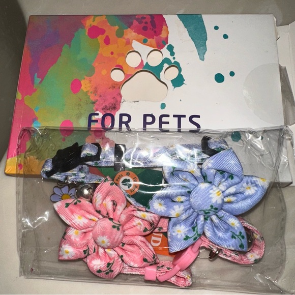 Really cute cat collar 2x - Picture 8 of 14